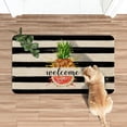 thumbnail image 2 of Summer Door Mat 30 X 17 Inch Pineapple Watermelon Doormat Indoor Outdoor Entrance Floor Mat Non Slip Summer Decor Rubber Welcome Mats, 2 of 6