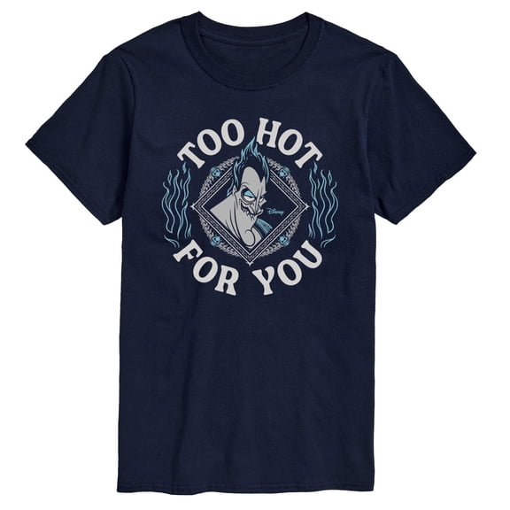Disney Villains - Hades Too Hot For You - Men's Short Sleeve Graphic T-Shirt