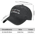 thumbnail image 4 of Baseball Cap Women Don't Let The Old Man in Sport Cap for Men's Workout Caps Quick Dry Old Man Fashionable Cap, 4 of 8