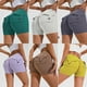 thumbnail image 2 of Peach Butt Fitness Shorts Mujer Ejercicio Tres Cuartos Pantalones Cargo Aire Seco Bolsillo Yoga Levantamiento Apretado Verano, 2 of 5