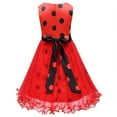 thumbnail image 2 of Robe de Fête d'Anniversaire avec Nœud à Sequins pour Bébé Fille avec Couvre-Chef, 2 of 7