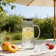 thumbnail image 4 of Tetera de Vidrio de Borosilicato con Filtro de Acero Inoxidable - Jarra de Gran Capacidad de 967 Ml (34 Oz) para Bebidas Frías y Calientes - Tetera Resistente Al Calor con Diseño Acanalado Vertical p, 4 of 6