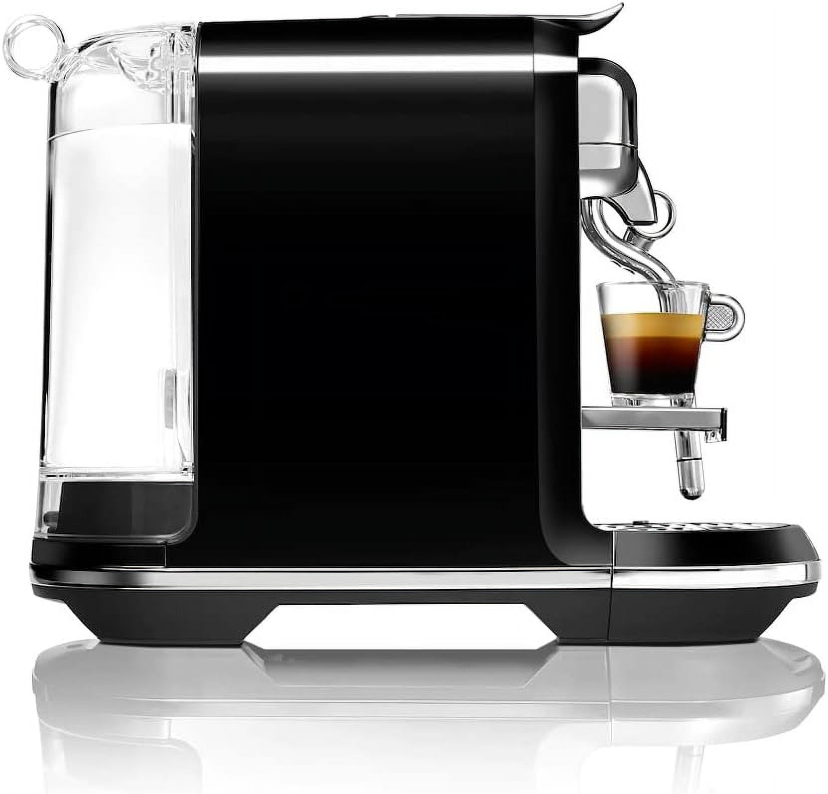 Nespresso Creatista Plus Black Truffle Coffee Machine BNE800BTR1BUS1 with Maker Pods for Cappuccino Walmart