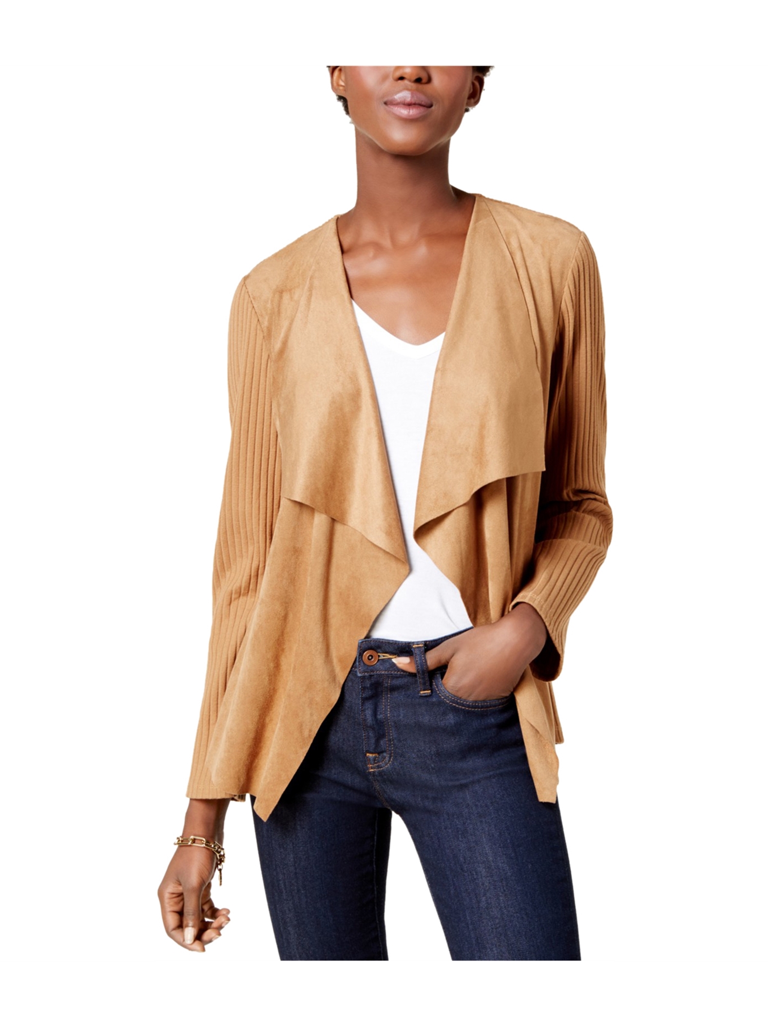 suede cardigan