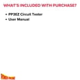 thumbnail image 6 of Power Probe PP3EZREDCS Circuit Tester with Learning and Diagnostics Mode for Easy Automotive Electrical and Component Testing for 12 to 24 Volts Electrical Systems – Tool Only, 6 of 6