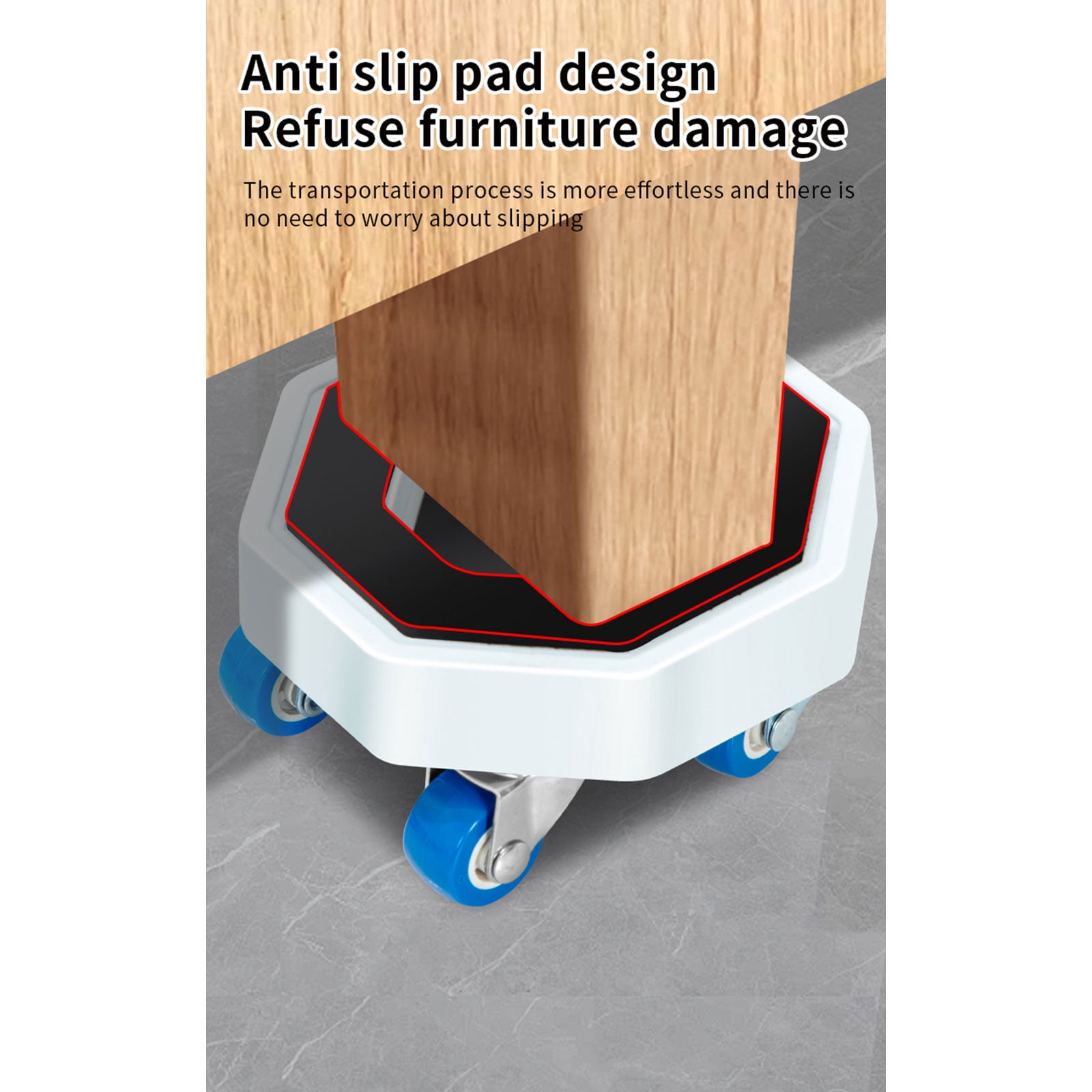 Furniture Moving Transport Roller Appliance Slider Heavy Duty Furnitures Lifter Easy Glides for Home Moving