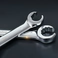 thumbnail image 7 of SEIWEI Double Open End Wrench Brake Pipe Spanner with Size Stamped for DIY Hand-Making Automotive Repairs Household Tool Silver (24x27mm), 7 of 7