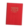 thumbnail image 3 of Cuaderno profesional 2023 A7 Salvador Planificador de cuaderno Rojo, 3 of 10