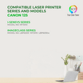 thumbnail image 2 of TCT 125 Toner Cartridge 4 Pack - Compatible Replacement for Canon 125 3484B001AA Black Works With Canon ImageClass LBP6000 MF3010 Printers (1,600 Pages), 2 of 5