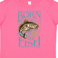 thumbnail image 4 of Inktastic Born to Fish Boys or Girls Toddler T-Shirt, 4 of 5