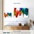 thumbnail image 4 of Elephant Stock Abstract Paint Splash Wall Art - Horizontal Canvas Wall Art - Living Room Wall Decor - Abstract Canvas - Brown And Green Decor - 12" x 8", 4 of 8