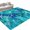 Teal, Emerald, Blue, White, variant on 8'x10' Area Rugs, Nautical Coastal Indoor Outdoor Area Rug for Living Room Bedroom, Vintage Ocean Starfish Dreamy Watercolor Washable Bathroom Rugs Kitchen Floor Carpet Mats Home Decor Aesthetic