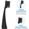 thumbnail image 3 of shiyou-Replacement Toothbrush Heads with Covers for Burst (5 Count, Black), 3 of 4