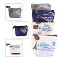 thumbnail image 6 of 4pcs Women's Vintage Wind Canvas Coin Purse Coin Purse Portable Coin Bag Lovely Fashion Mini Wallet Random Style, 6 of 7