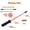 Indoor Fitness + Black + Orange + Body Building + Stainless Steel, variant on Pink Olympic Barbell Bar 4Ft Solid Weight Bar with Bearings 400Lbs Capacity for Home Gym Workout Strength Training Squat