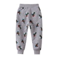 thumbnail image 5 of ZOYOEN Toddler Boys Graphic Sweatpants- Cute Casual Soft Cotton Elastic Waist Kids Jogger Pants Gray Size 7 T, 5 of 8