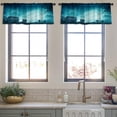 thumbnail image 4 of LALILO Kitchen Curtain Valance Yorkshire Uk North York With Rod Pocket Window Curtain 52"x 18" Set of 2, 4 of 7