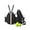 Black, variant on 17in Tennis Backpack for 2 Rackets & Gear, Sports Bag with Wet/Dry Compartment, Unisex Backpack for Men and Women, Ideal Gift for Tennis & Pickleball