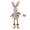 B-A-1PC, variant on Easter Bunny Holding Carrot Doll Decoration – Cute Bunny Figurine Ornament for Home Party Table Spring Easter Decor