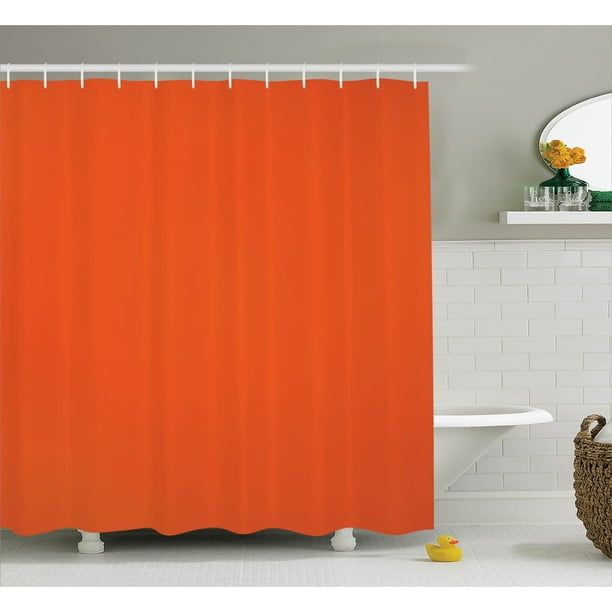 walmart orange bathroom set