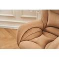 thumbnail image 4 of Luxurious Velvet Office Chair with Gold Metal Base, 360-Degree Swivel, Adjustable Height & Armrests – Modern Desk Chair for Home Office & Living Room Comfort, 4 of 7