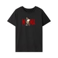 thumbnail image 1 of Camiseta para Mujer, Top de Manga Corta, Disfraz, Camiseta Clásica de Cuello Redondo para Vacaciones SG, 1 of 8