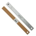 thumbnail image 2 of (3 pack) Westcott Stainless Steel Ruler, 12", 0.8 lbs., Metric/Imperial, for Craft, 1-Count, High School., 2 of 11