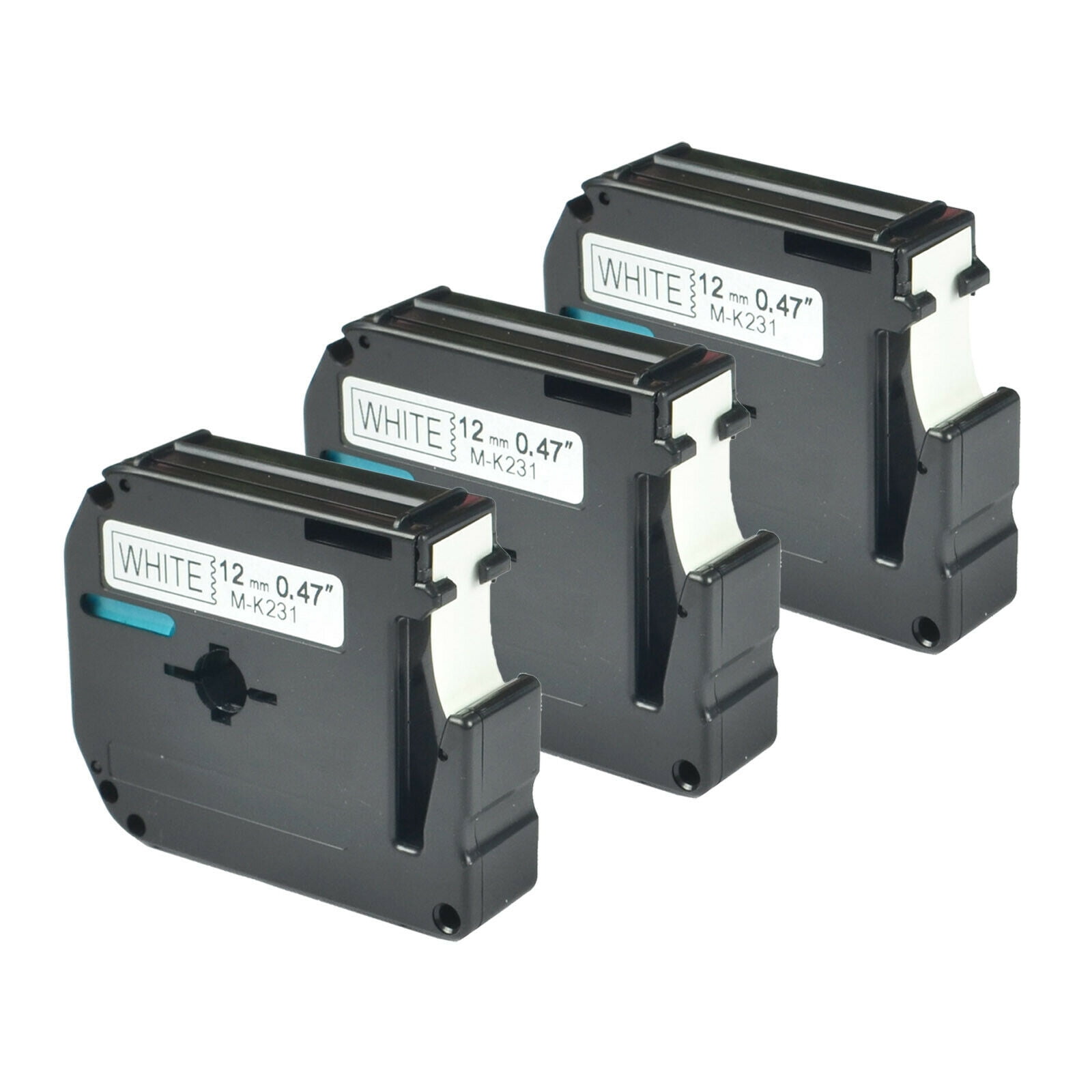 GREENCYCLE Compatible Brother MK231 M231 MK231 Label Tape 0.47 Inch