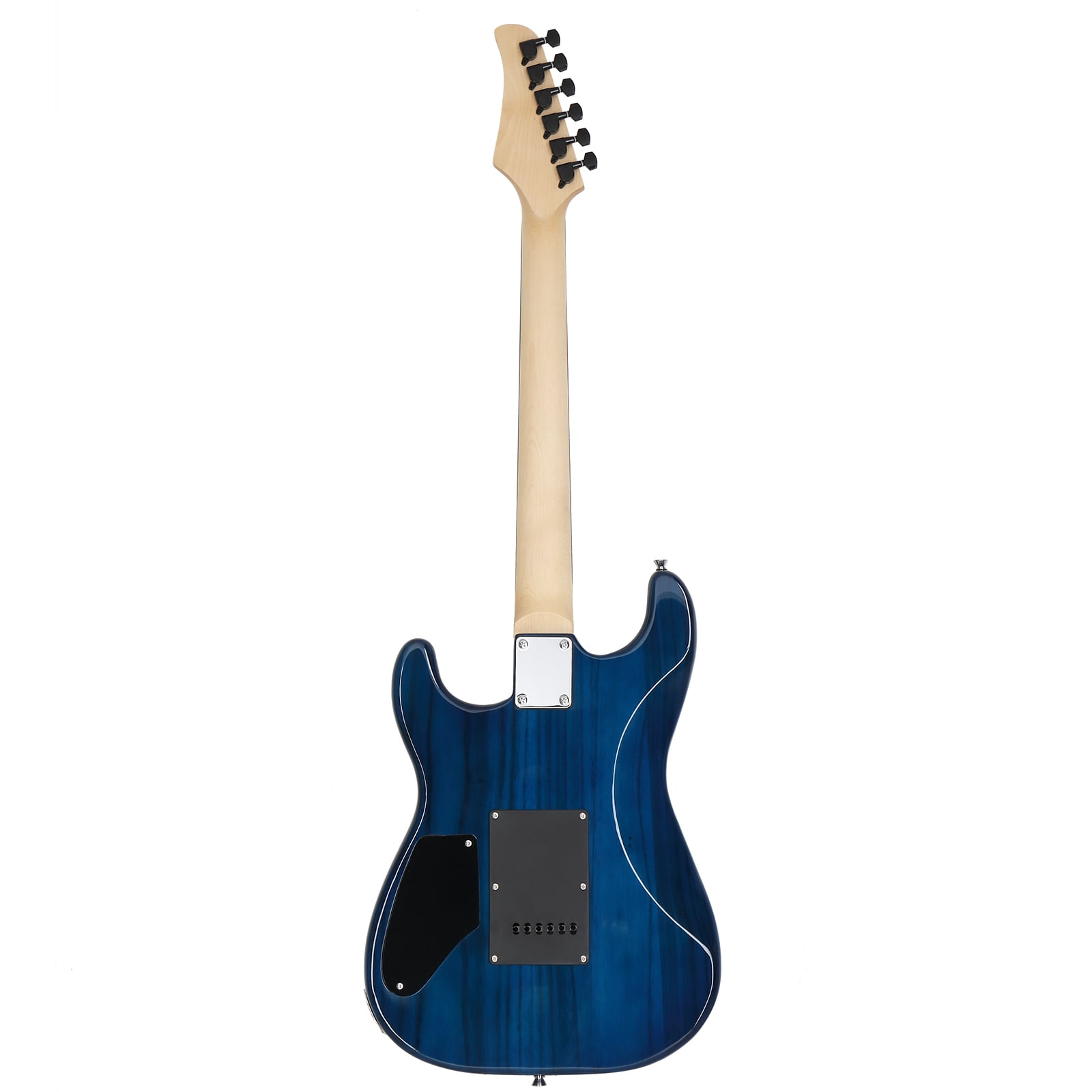 Tcbosik 39" Electric Guitar Kit, Beginner Starter Set with Amplifier, Strap, Bag, Amp Wire, Tremolo Arm and Wrench Tool, Blue