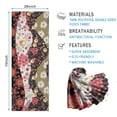 thumbnail image 2 of Pioneer Flower Floral Print Pattern Hot Yoga Mat Towel Non Slip for Hot Yoga - Quick-Drying Yoga Mat Cover with 4 Corner Pockets with Travel Bag - Hot Yoga Towel Non Slip 74"x26", 2 of 6