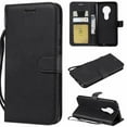 thumbnail image 1 of Leather Folio Wallet Case For Motorola Moto G7 Power,iPhone 16, 1 of 8