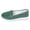 Green, variant on Women's Suede Penny Loafers Comfortable Daily Wear Flat Slip on Lightweight Work Business Casual Non Slip Dress Shoes Green Size 8