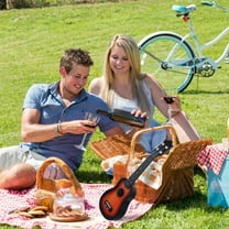 LEORX Concert Ukulele Made of Synthetic Material for People Interested in Ukulele 1 Set