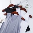 thumbnail image 5 of Loose Tank Tops for Women Turtleneck Slim Fit Solid Sleeveless Casual Tops Summer Tops, 5 of 9