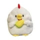 thumbnail image 2 of Peluche de juguete suave y abrazable, regalo de Navidad, adorno de regalo, animales de peluche, muñeca de dibujos animados pollito blanco, 2 of 9