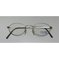 thumbnail image 2 of NEW MARCOLIN VILLAGE 38 MENS/WOMENS DESIGNER FULL-RIM GOLD / BLUE LIBRARIAN BOOKKEEPER "OLD" LOOK FRAME DEMO LENSES 50-21-145 EYEGLASSES/SPECTACLES, 2 of 9
