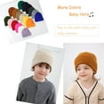 thumbnail image 6 of Municipal 4 Packs Toddler Girls Winter Hats Infant Boys Beanie Soft Baby Caps Beanies Kids Knit Winter Hats, 6 of 7