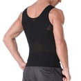 thumbnail image 3 of Dpytoraw Men Body Vest Tight Tank Top Compression Shirt Underwear, 3 of 3