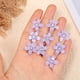 thumbnail image 4 of Accesorios para el cabello de flores pequeñas de 20 piezas de Unique Bargains Mini Clips de Flores para Niñas Bonitos Pinzas de Flores para Cabello Fino Morado, 4 of 7