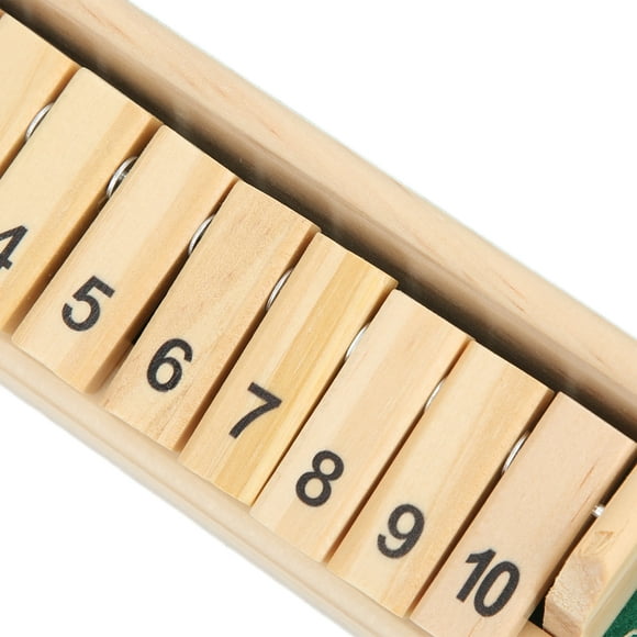 Number For Drinking Games, Wooden Game Toy Easy To Learn Easy And Fun For Bars For Family Gatherings