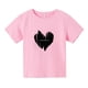 thumbnail image 2 of Ropa informal de moda coreana para niños, camiseta de algodón con estampado de letras para adolescentes, camiseta de manga corta Harajuku de verano para niño y niña, camiseta para bebé, 2 of 5
