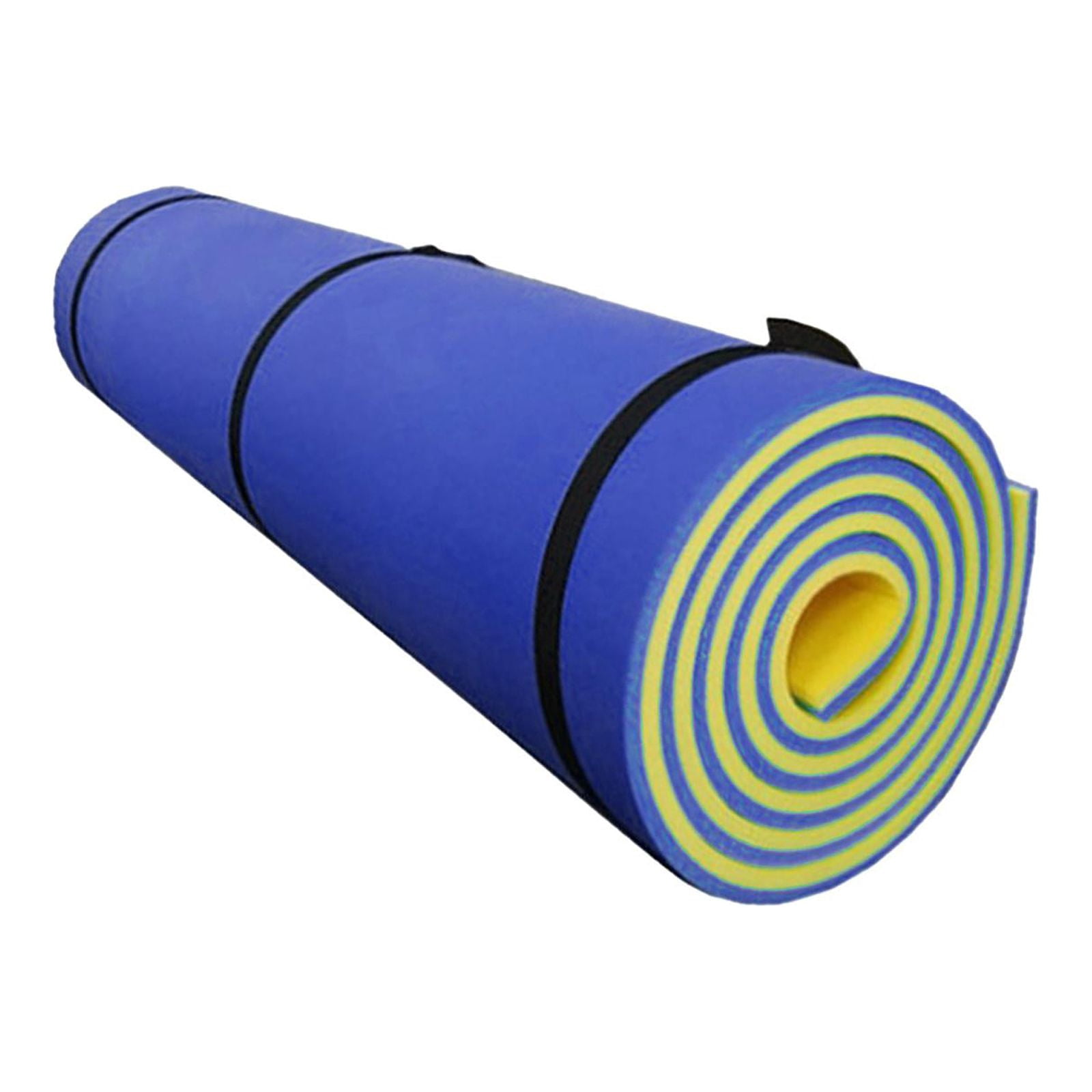 Water Float Mat Raft, Portable Comfortable Outside Non Inflatable Pad Lounge Mattress Lounger Float for Party ,Boating, River, Green