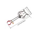 thumbnail image 3 of Brass Instrument Replacement Parts 13.7x5.2x1.9cm Silver Lightweight Trumpet Marching Lyre For Instruments, 3 of 3