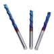 thumbnail image 2 of 3Pcs End Mill Cutter Tungsten Steel Durable Wear Resistance Wide Application CNC Router Bits End Mill for Acrylic Wood, 2 of 5