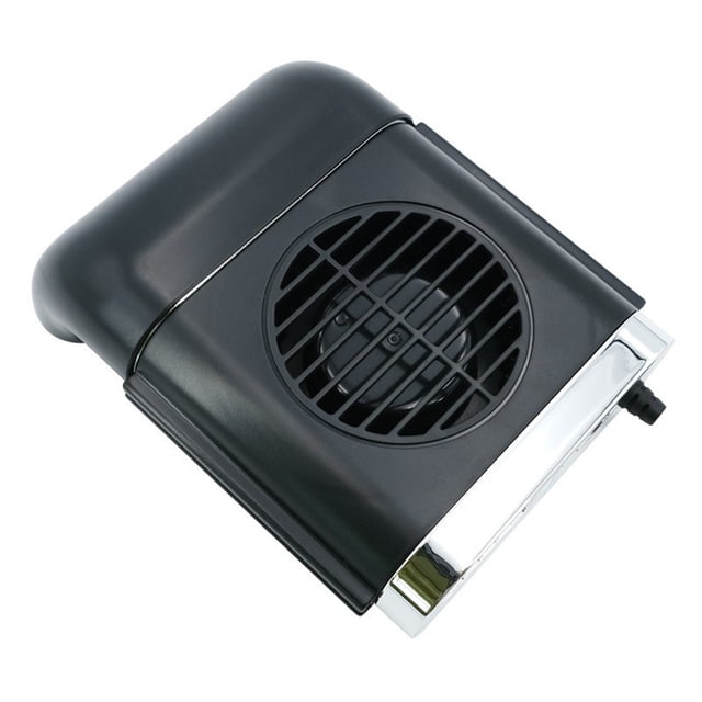 Speravity Ventilador trasero de asiento de automóvil con interfaz USB de 3 engranajes, Cable Universal de 5V, ventiladores de refrigeración de plástico Ventana automotriz Negro Speravity VI015931-01B