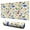Colorful Cartoon Dinosaurs-2, variant on Long Mouse Pads for Desk,Colorful Cartoon Dinosaurs Squares Desk Mats on Top Of Desks, Desk Mouse Pad Extra Large with 3mm Non-Slip Base and Stitched Edge for Gaming,Work,Home 31.5"x11.8"