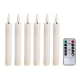 thumbnail image 3 of Velas de Pilar LED 6 Piezas Sin Llama Eléctricas para el Hogar Oficina Boda Día de San Valentín Blanco perfecl, 3 of 7