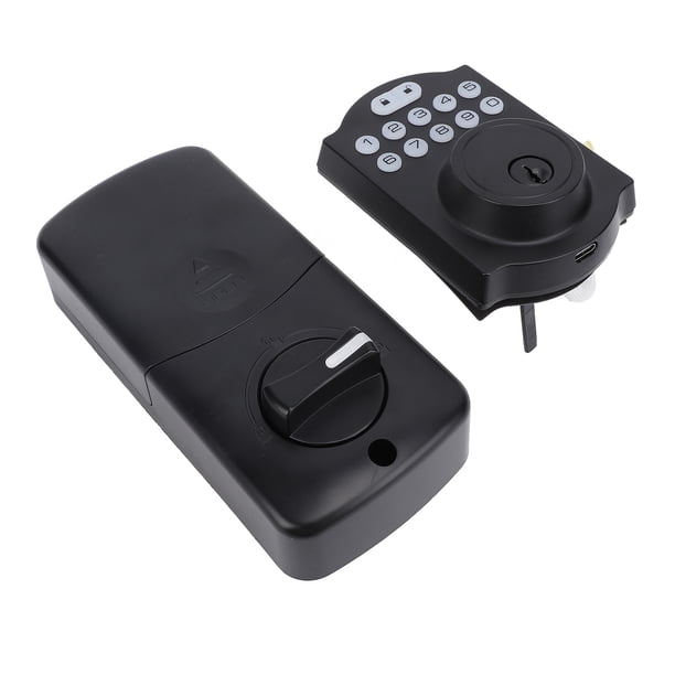 Cerradura De Entrada Con Teclado, Cerradura De Entrada Sin Llave Automática, aleación De Aluminio De Alta Seguridad, Conveniente Para El Hogar