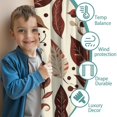 thumbnail image 3 of Blackout Kids Curtains,Fall Leaves Pattern Childrens Insulated Curtains Set Of 2,Bedroom Essentials,Toddler Room Decor 52x63in(132x160cm), 3 of 4