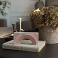 thumbnail image 2 of Meridian Furniture Cambre Pink Marble Decorative Object, 2 of 7